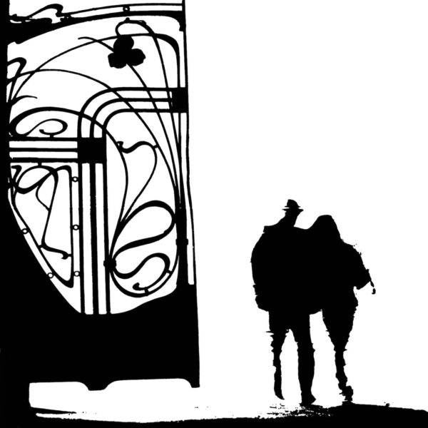 Александр Филиппов. Прогулка в стиле модерн. 40х31,5