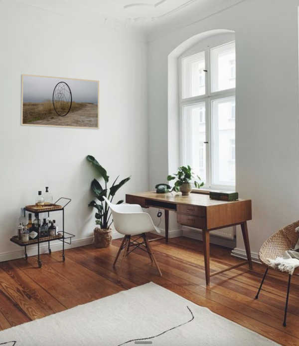 Надя Знаменская. Бледная голубая точка VIII. 60x90