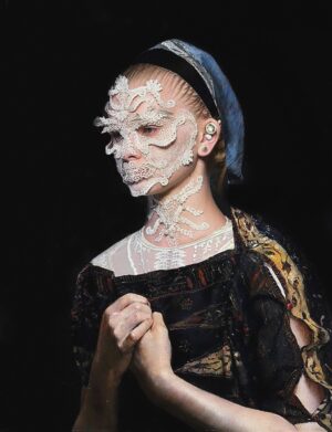 Евгения Стерлягова. God Save the Queen, 50x70