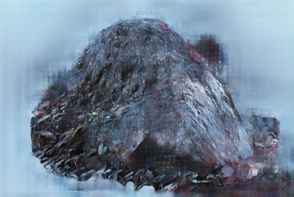 Мария Кокунова и Юрий Павлов. Fantom/Dino/Robots III. 40x60