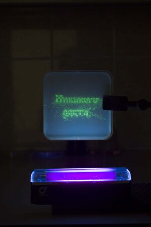 BIOROBOTY 019. Никакого роста, Бактерия I. 50x70