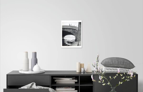 Станислав Чабуткин. Верхне-Лебяжий мост, 30x40