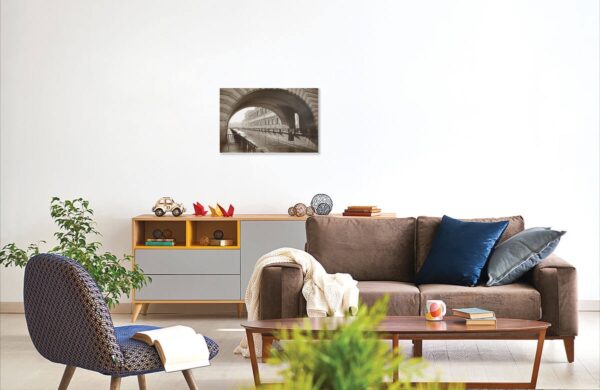 Станислав Чабуткин. Зимняя канавка, 30x40