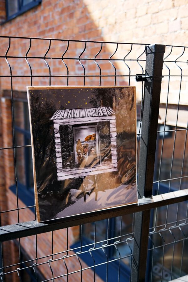 Взакусь. Три девицы. 35х39