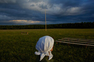 Федор Телков. Вечер после Сабантуя. 53x80