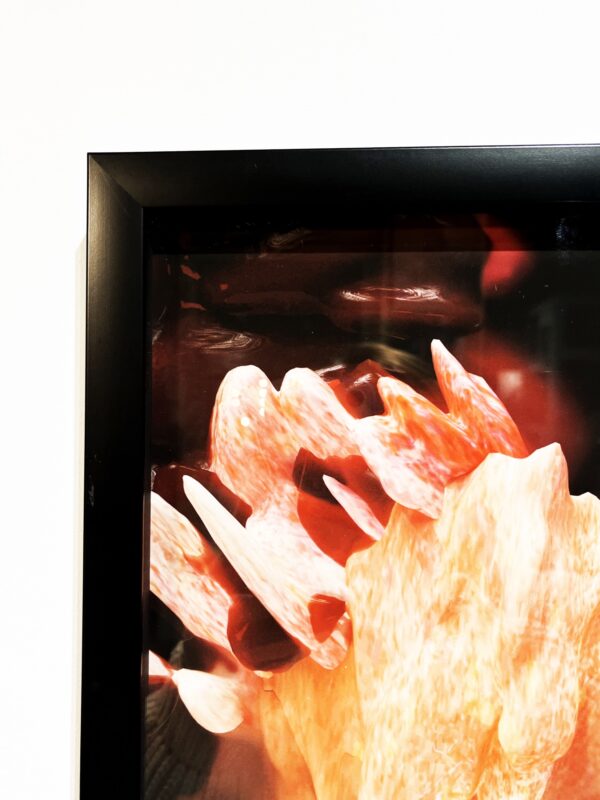 Рама 40х40 черная, без отступа, пластик