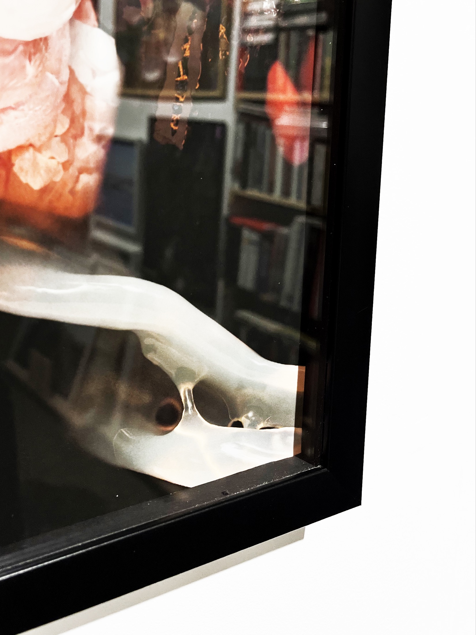 Рама 40х60 черная с отступом, пластик — изображение 5