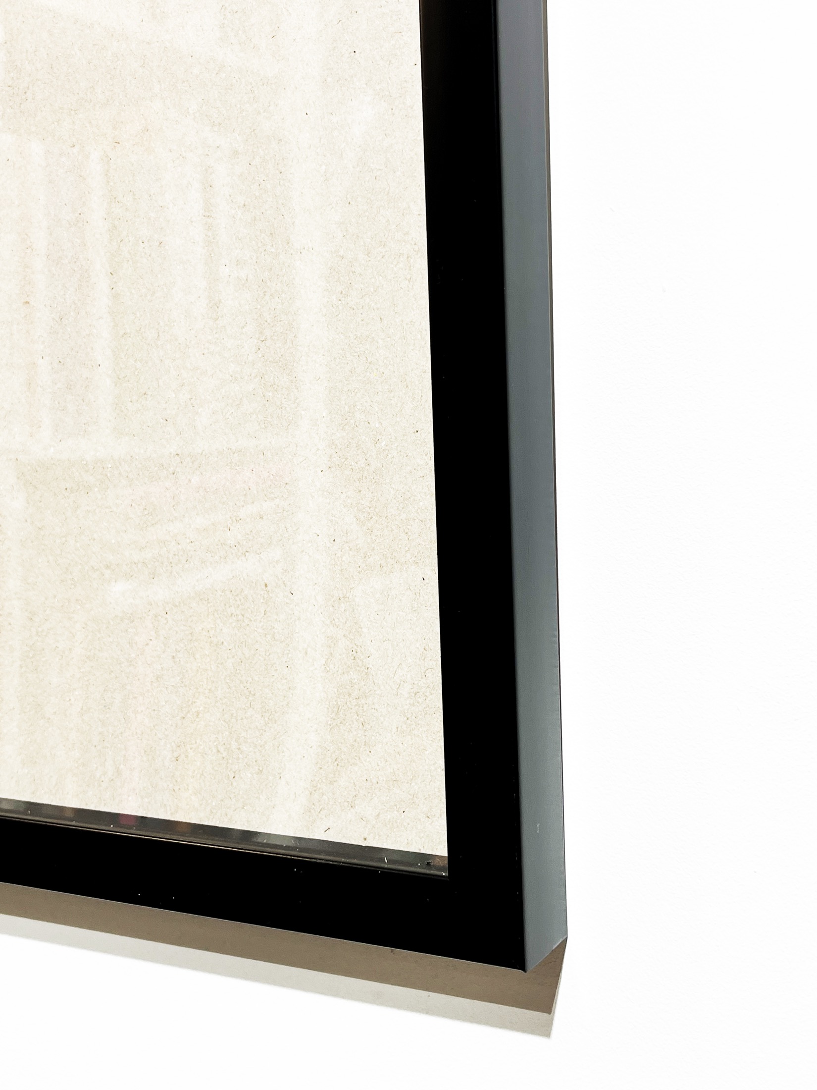 Рама 40х60 черная с отступом, пластик — изображение 3