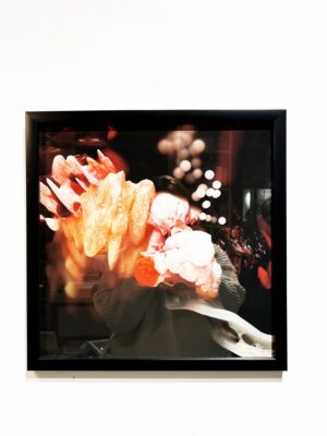 Рама 40х40 черная, без отступа, пластик