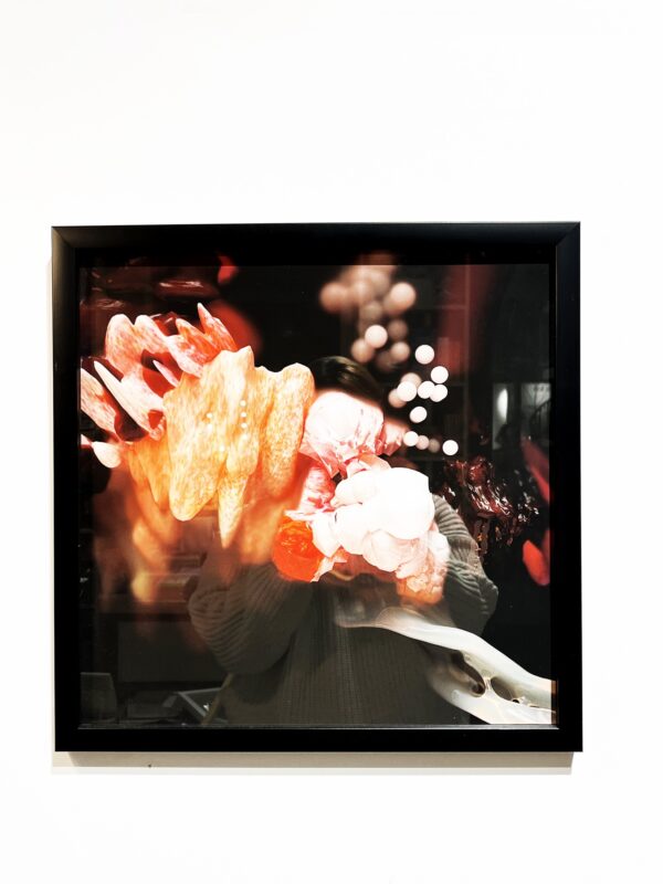 Рама 40х40 черная, без отступа, пластик