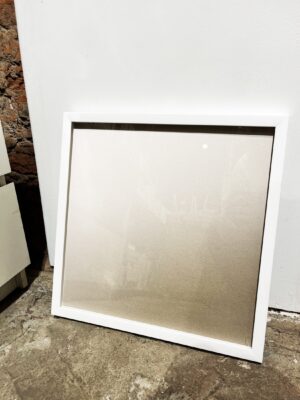 Рама 40х40 белая без отступа, пластик