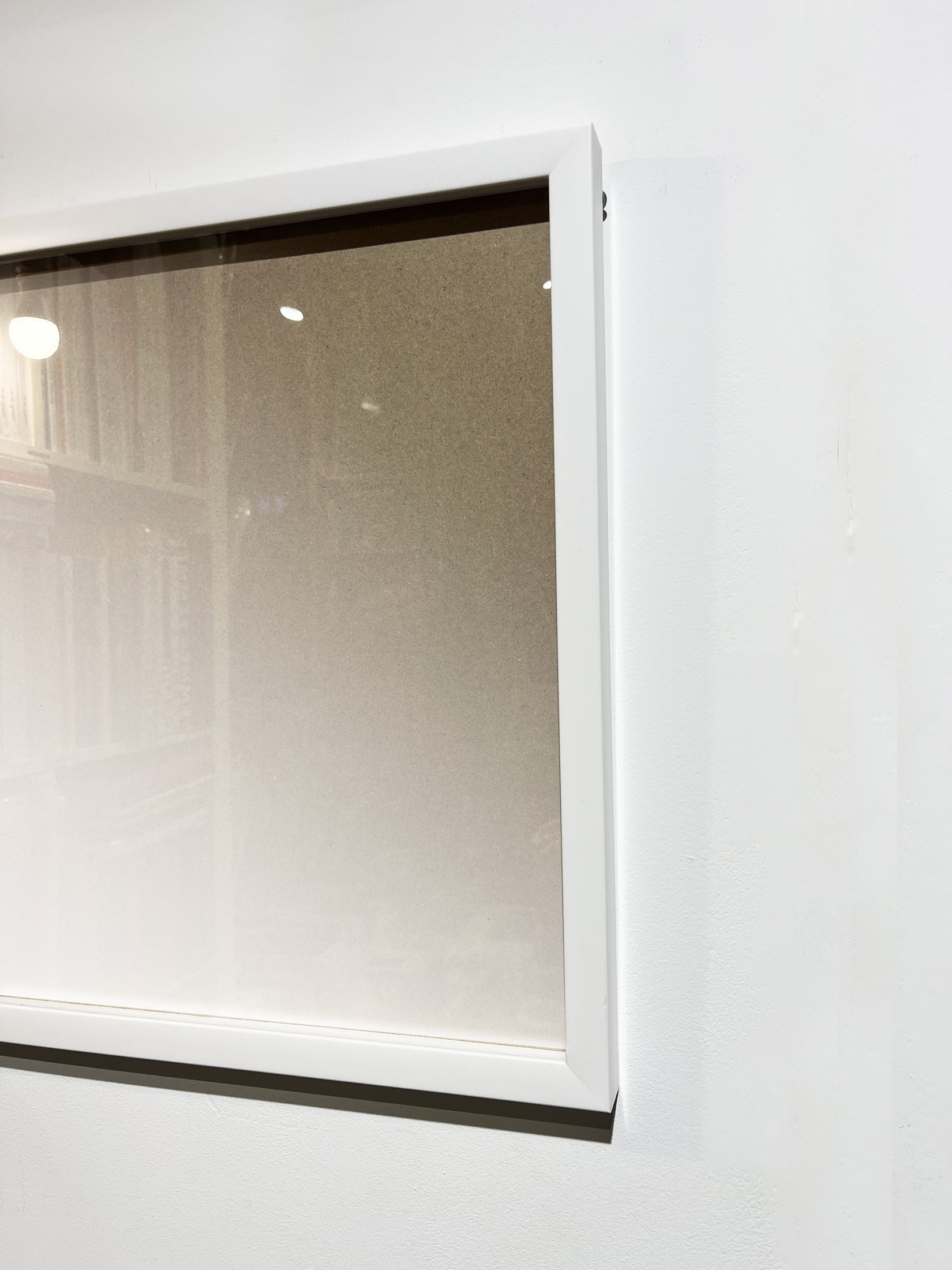 Рама 40х40 белая без отступа, пластик — изображение 2