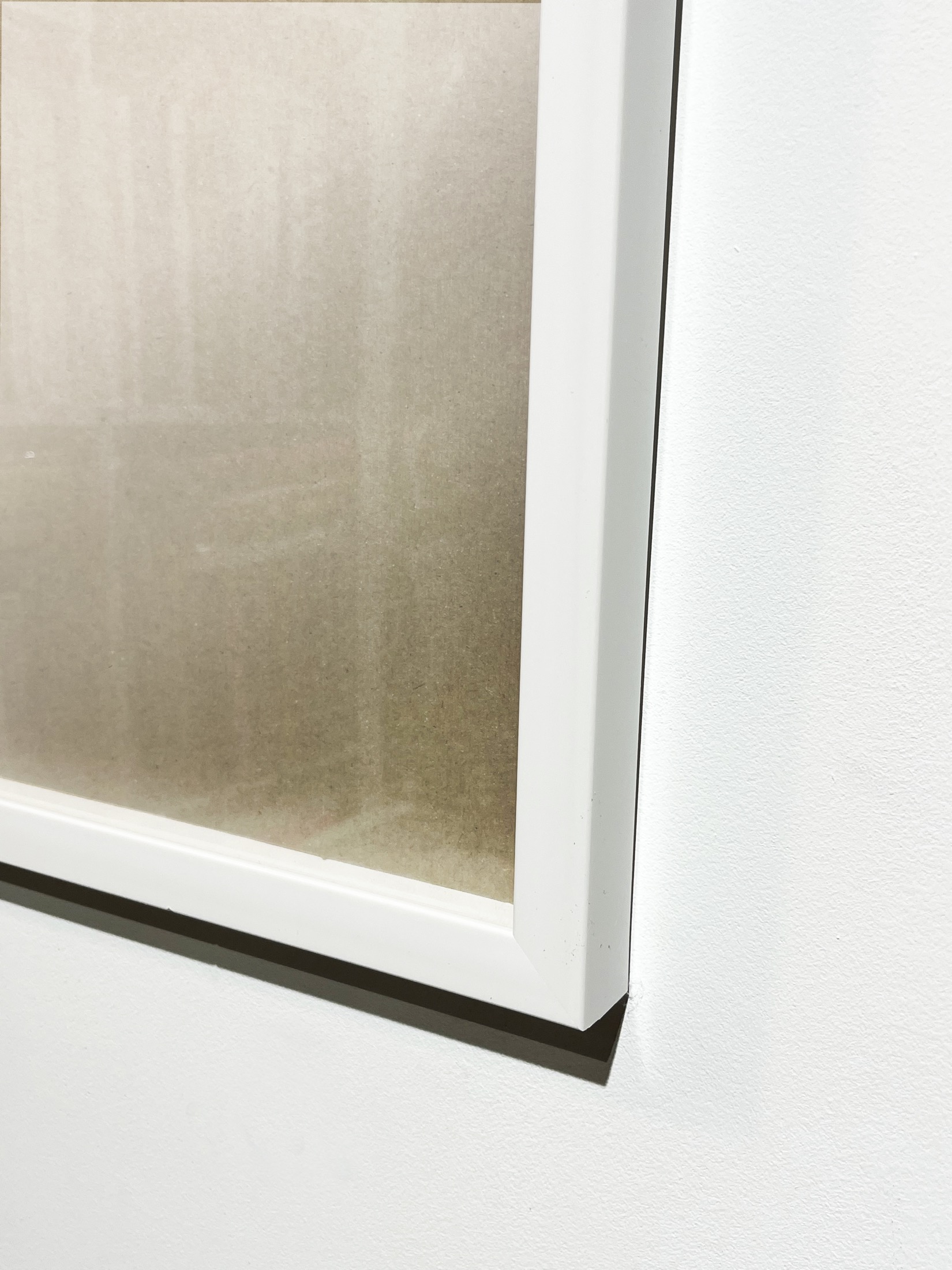 Рама 40х40 белая с отступом, пластик — изображение 4