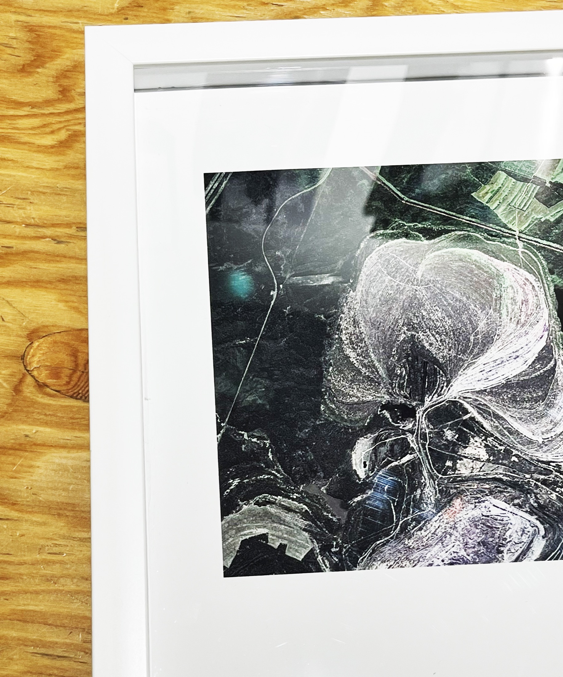 Рама 30х45 белая без отступа, пластик — изображение 3