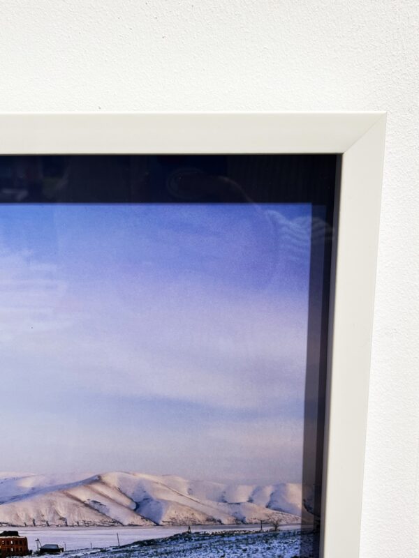 Рама 50х70 белая без отступа, пластик