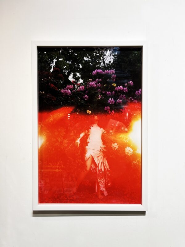 Рама 40х60 белая с отступом, пластик