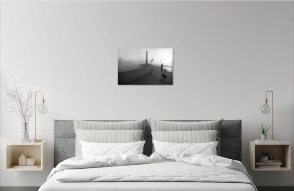 Александр Китаев. Утро на Египетском мосту. 30х40