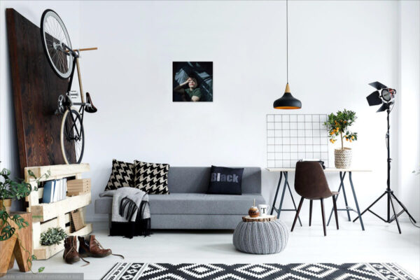 Алена Каханович. Еще не проснулась. 40х40