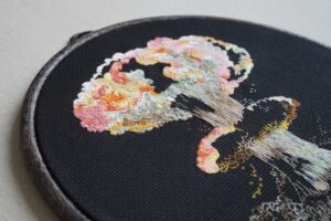 Мария Кокунова. Далекая радуга. Ручная вышивка