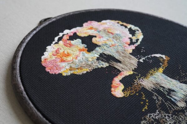 Мария Кокунова. Далекая радуга. Ручная вышивка