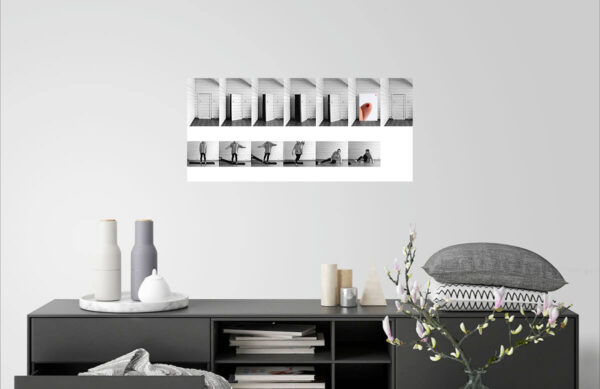 Мария Кокунова. Пироман, 32x70