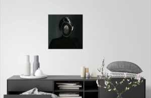 Мария Кокунова. The Face I, 40x40