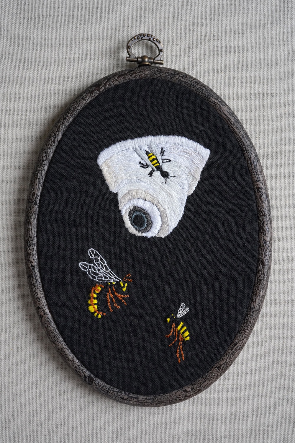 Мария Кокунова. Далекая радуга. Осятник. Ручная вышивка