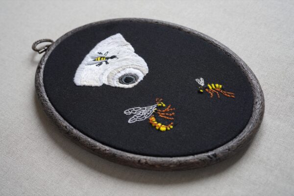 Мария Кокунова. Далекая радуга. Осятник. Ручная вышивка