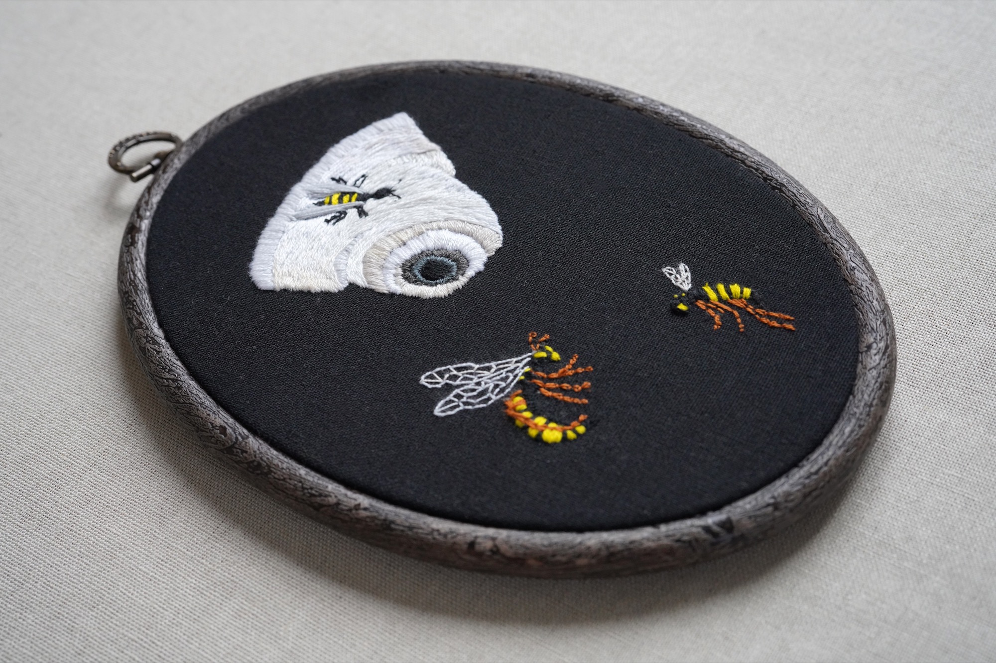 Мария Кокунова. Далекая радуга. Осятник. Ручная вышивка — изображение 2