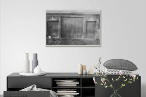 Федор Телков. Право веры. Ворота в поселке Становая. 53x80