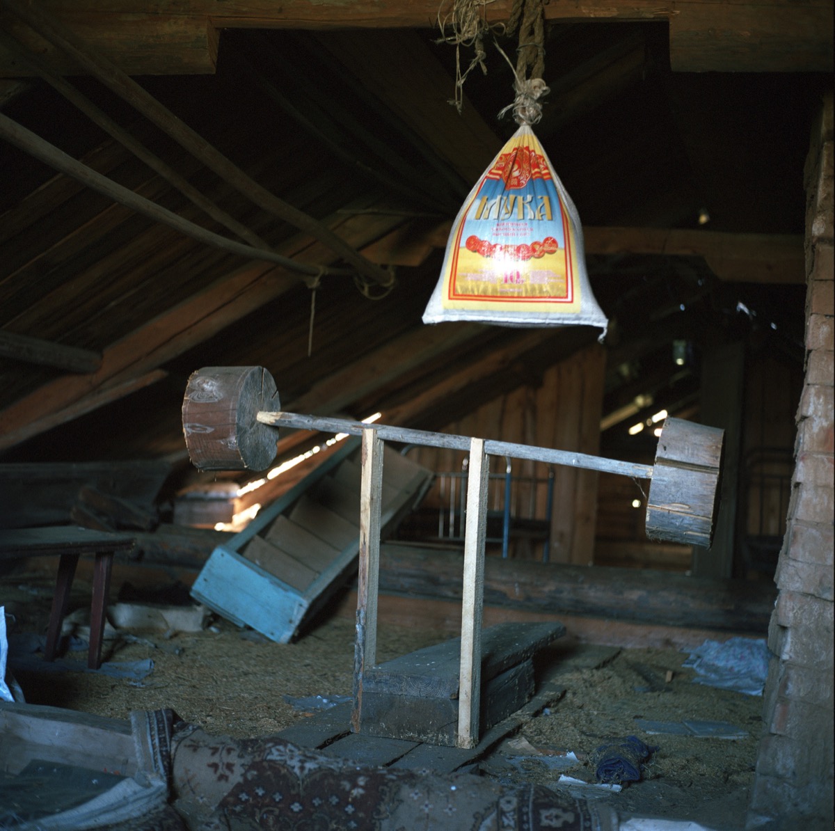 Оля Иванова. Village Day. 30x30