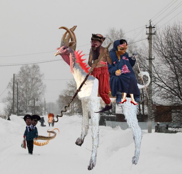 Взакусь. Житие бабки и дедки. 30х30