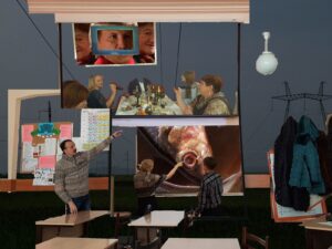 Взакусь. Я бросил учебу. 30х40