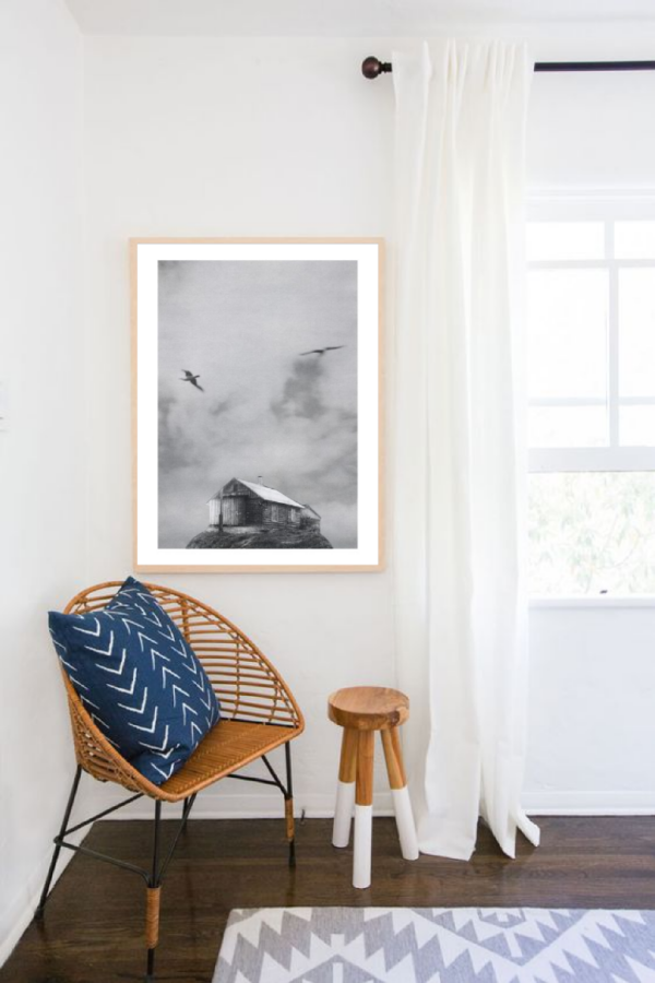 Юлия Бориссова. О мужчинах, парящих в воздухе III, 50х70